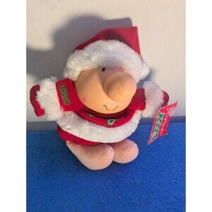 Ziggy 6" plush Santa Claus w/Tag Stuffed Animal I Love You Forget-me-not Holiday